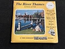Sawyer's View-Master C 276 THE RIVER THAMES London, England