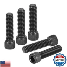 DTGN 5/16"-18x1-1/4" Socket Head Cap Screws Bolts - 10Pack - Good for Road Bi