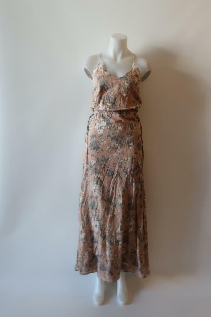 winter kate maxi dress WOMENS LT BROWN/GRAY/WHITE PRINT SZ XS Convertible Tulle Bridesmaid Dress, sizing:4.8.S 3D Floral Applique Detail Color:#9 Merlot