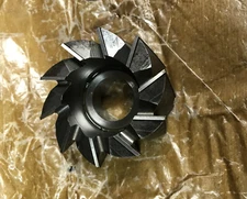 NIAGARA SHELL END MILL RH CUTTER 2 3/4" X 1 5/8" X 1" HOLE 10 FLUTES