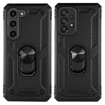 RING HÜLLE  für Samsung Galaxy, iPhone Handy 5G Case Cover Outdoor Armor Bumper