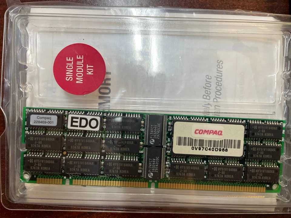 Compaq 228469-001 64MB EDO DIMM Server RAM Memory - Image 2 of 2