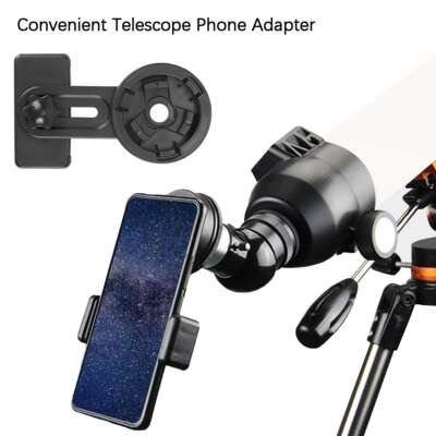 Universele Telefoon Scope Digiscope Adapter Metalen Telescoop Mount 3 Assige Smartphonehouder Compatibel Met Spotting Scope Met Afstandsbediening