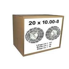 Catene da neve 20x10.00-8 + tenditore per trattorino rasaerba rasaerba 20x10.00 - 8