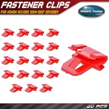 20Pcs 20x24mm Belt Moulding Retainer Clips for Honda Accord Odyssey 91589SV4003