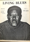 LIVING BLUES MAGAZINE - AUTUMN 1971 - SNOOKY PRYOR  COVER FAST FREE SHIPPING — photo 1