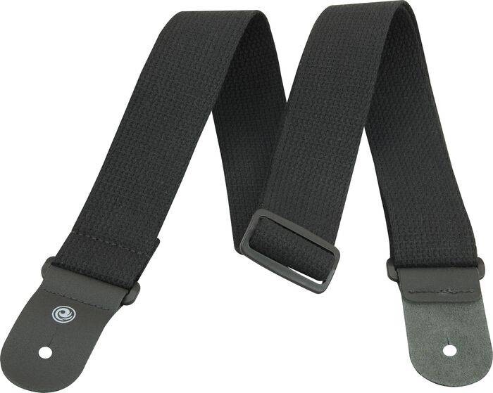 D'Addario Planet Waves 50CT00 Cotton Guitar Strap Black