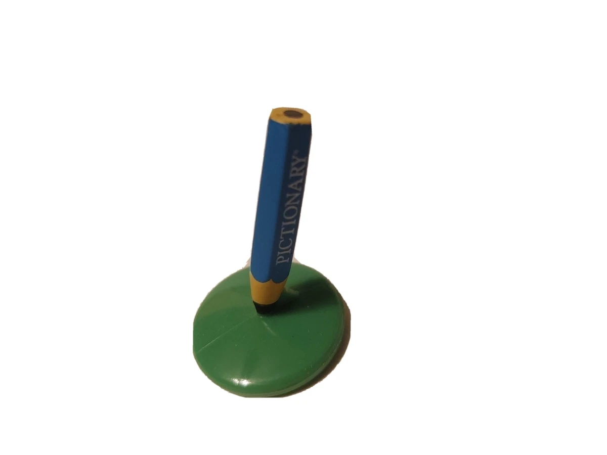Pictionary 2009 Game Replacement Parts Pencil Pawns Tokens Pieces Green |  eBay