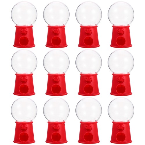 12 Pcs Kuchendekorationen Verzieren Mini-Gacha-Maschine Party Ballmaschine