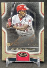 2020 TOPPS TIER ONE Aristides Aquino Bronze Ink Break Out Rookie RC Auto  /25