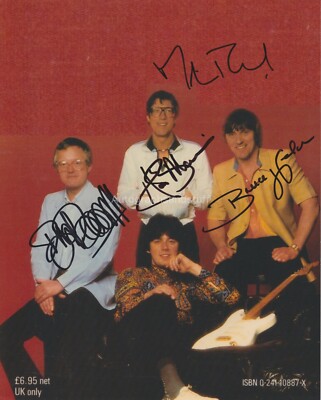 The Shadows Mike Read handsigniertes 8x10 Foto Autogramm Hank Marvin Bruce Welch