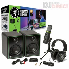 Image of Mackie Creator Bundle Home Recording DJ Studio Package CR3-X Monitor Speakers