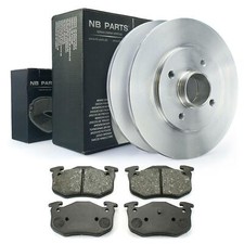 Bremsscheiben + Bremsbeläge hinten 238mm für Renault Clio II 1.4 2.0 16V Sport