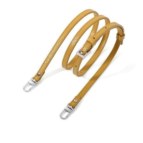 Bandolera de hombro de cuero genuino con correa ajustable de repuesto de 0,9 cm - Imagen 26 de 26