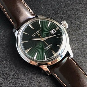 Seiko presage Automatic Watch Leather Strap SRPD37J1 + Worldwide Warranty  UK*au 4954628229809 | eBay