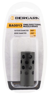 Bergara BA0013 Omni #3 Muzzle Brake, 5/8''-24 tpi, .840'' Diameter, 30 Cal