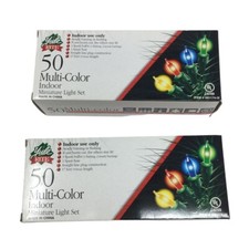 Two Packs of Brand New, Factory Sealed Multi-Color Indoor Miniature lights