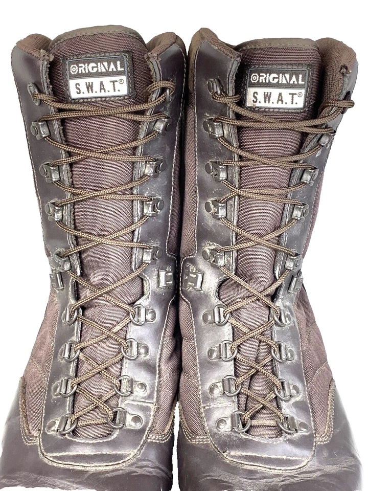 ORIGINAL SWAT SUPER SWAT Men's Size 15 CLASSIC 10” Brown Boot - Image 4 of 4