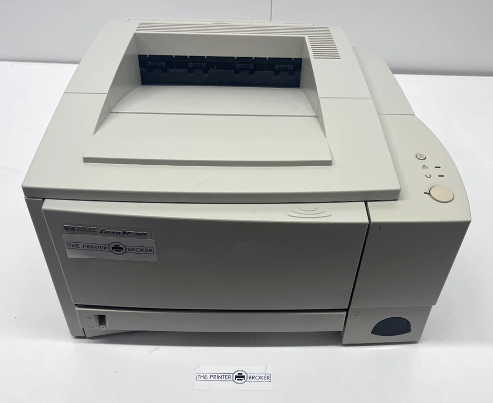 HP LaserJet 2100n A4 Mono Laser Printer C4170A - Image 2 of 4