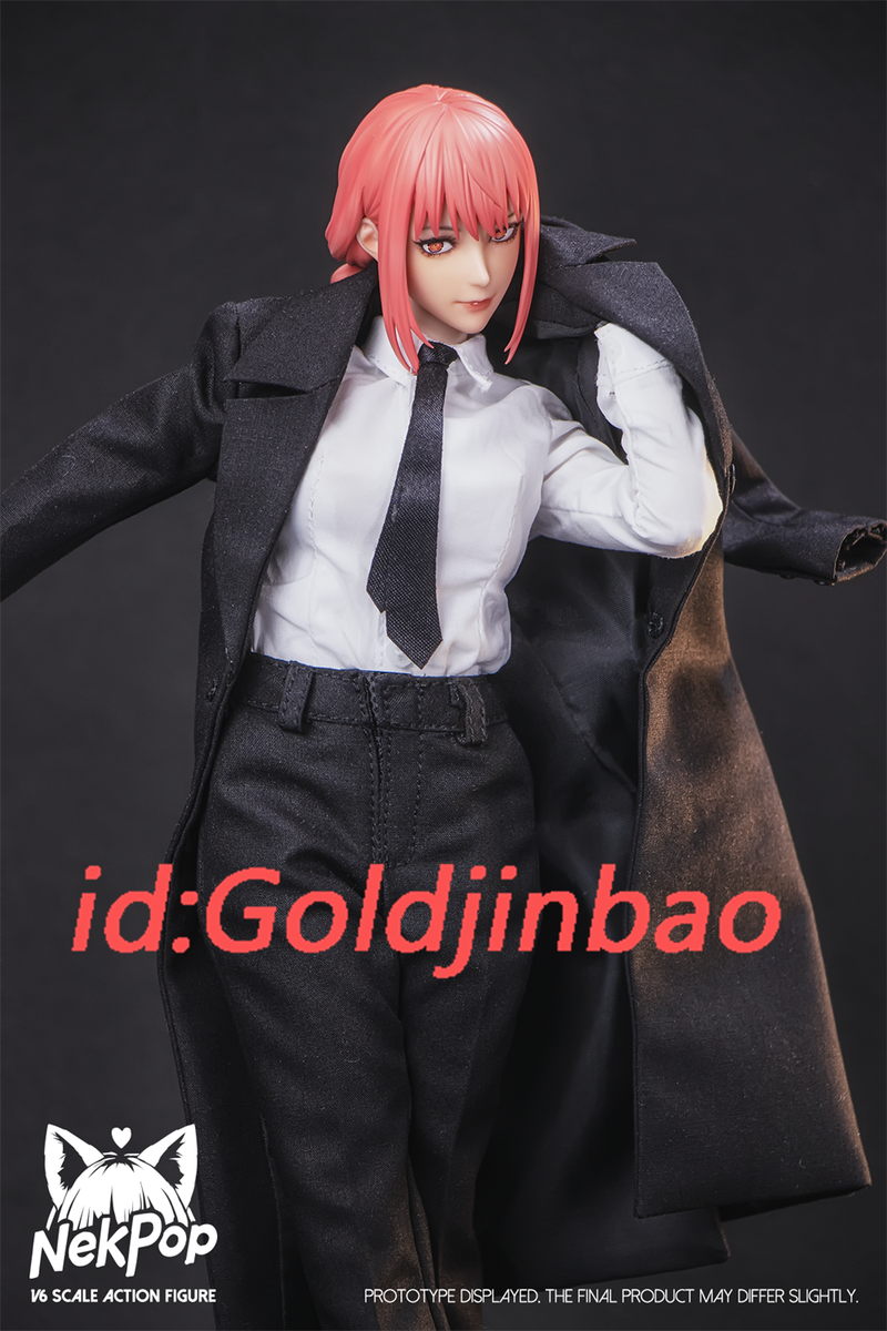 NekPop Studio Chainsaw Man Makima Action Figure Model In Stock 1/6