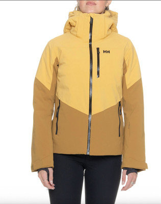 Helly Hansen Alphelia Hooded Ski Jacket - Women's | Sand | Medium