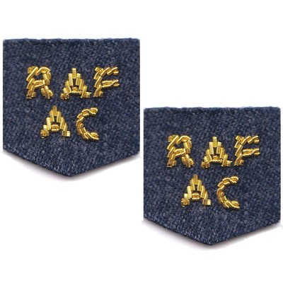 RAFAC No 5 Kleid Kragenabzeichen, Paar