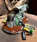 LEGO Star Wars Slave 1 (6209) Ship is 100% BUT ONLY Boba Figure No Manual/Box