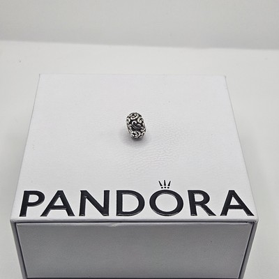 Original Pandora Felling Groovy Baroque Swirl Charm ALE 925 790400
