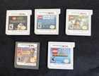 LEGO Nintendo DS Lot of 5 Star Wars / Indiana Jones 2 / Lord Of The Rings / City
