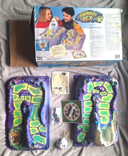 Vintage TORNADO REX Board Game. PARKER Brothers 1992. French. Complete!