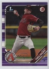 2019 Bowman Draft Purple 57/250 Ryne Nelson #BD-147 13ys
