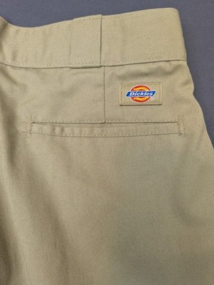 Dickies Men's 874 Pants Classic Fit Work School Khaki Size 33x32 Construction