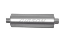 Gibson Mwa Superflow Centercenter Round Muffler-5x102.5 In2.5 Out-stainles Gibson Mwa Superflow Centercenter Round Muffler-5x102.5 In2.5 Out-stainles