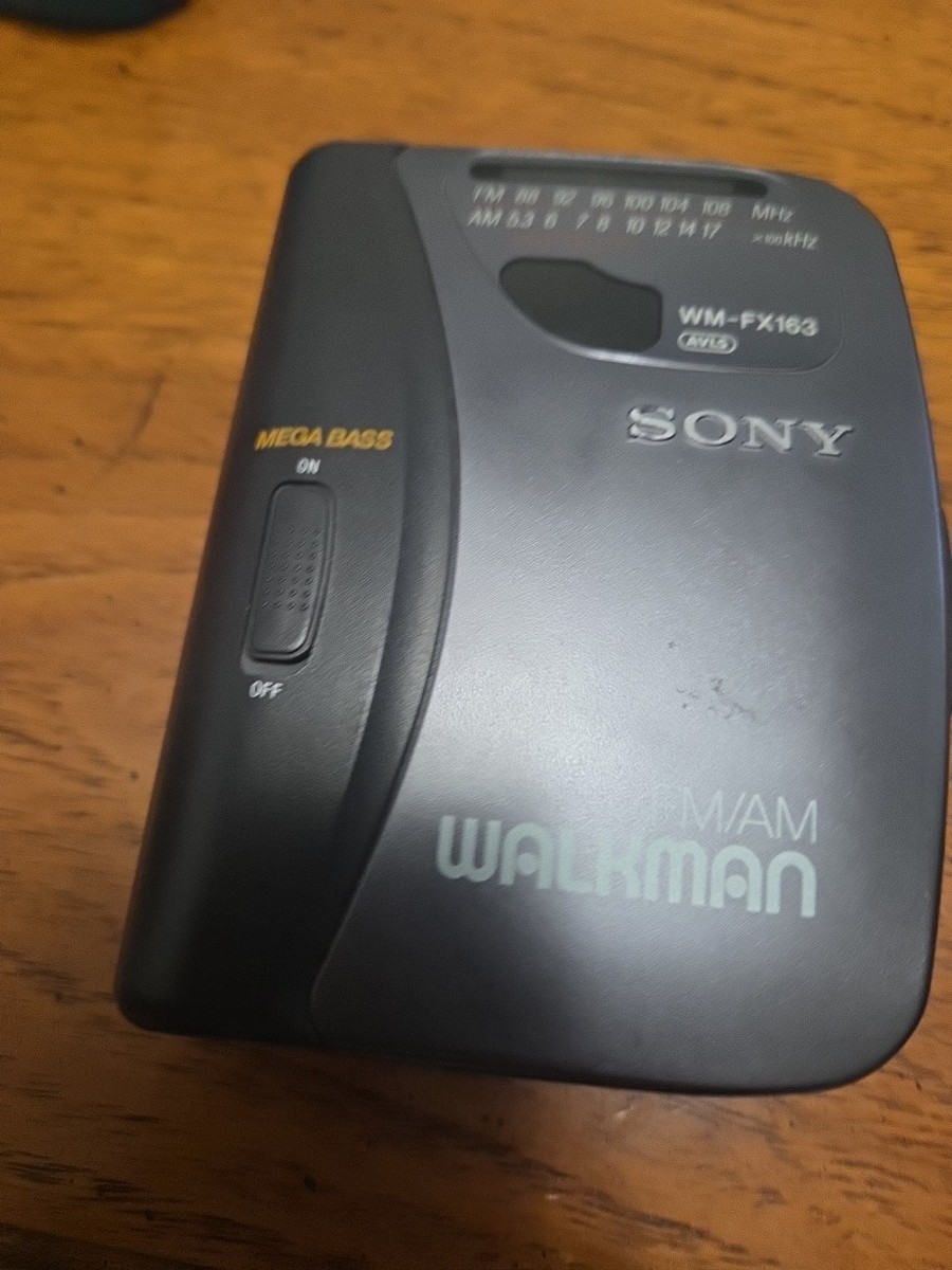 Sony Walkman WM-FX163 AM/FM Cassette Player RARE NEAR CONDITION