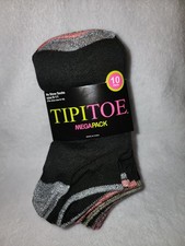 Womens 10-pack Mega Pack No Show Socks Fits Size 6-10