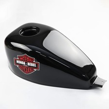 Glossy black fuel tank cap with logo for HONDA REBEL CMX 300/500 2017-2025