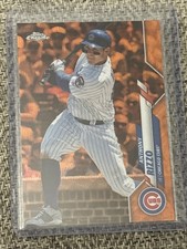 2020 Topps Chrome - Orange Wave Refractor 20/25 Anthony Rizzo #71