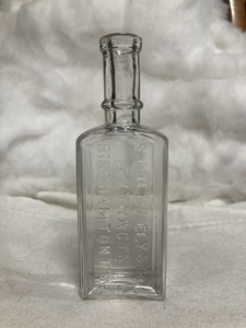S. Mills Ely & Co. Extracts Binghamton, N. Y. Extract, Medicine Bottle