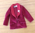 1971 Mattel Ken The Night Scene Burgandy Red Jacket
