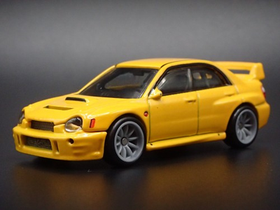 #ad #ad 2001 2003 SUBARU WRX BUG EYED 1:64 SCALE COLLECTIBLE DIORAMA DIECAST MODEL CAR $11.99