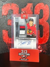 2024-25 Upper Deck The Cup Signature Patches Teuvo Teravainen #SP-TT /99 Patch