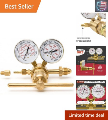 #ad High Pressure Nitrogen Regulator High Pressure Piston Regulator for Inert Ga... $239.77