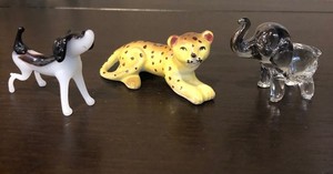 Antique Glass Animals | eBay