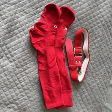 Red DSG Baseball Belt and Socks Set Youth Boys fit my avg sz 9 year old 