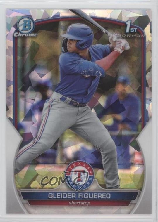 2023 Bowman Chrome Prospects Atomic Refractor Gleider Figuereo #BCP-59 5x8
