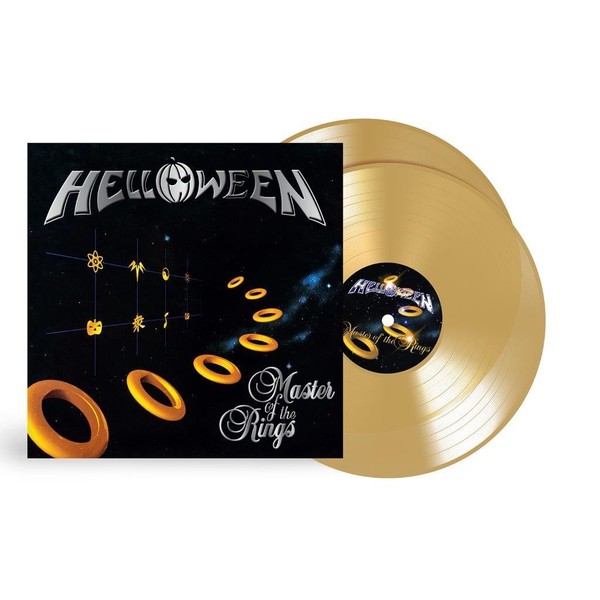 Helloween 'Master Of The Rings' (Expanded) Undurchsichtiges Gold-Vinyl - Neu-image