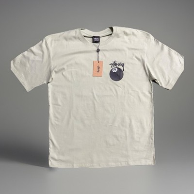Stussy Shirt T-shirt Green Black 8-BALL XL fits Like Medium Shirt