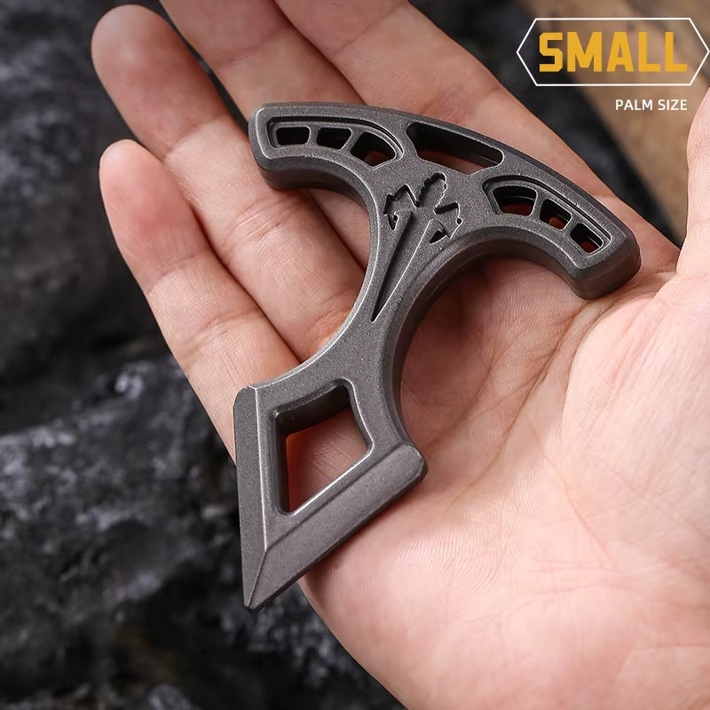 Multifunctional EDC Alloy Single-Finger Car Window Breaker, Outdoor Camping Port