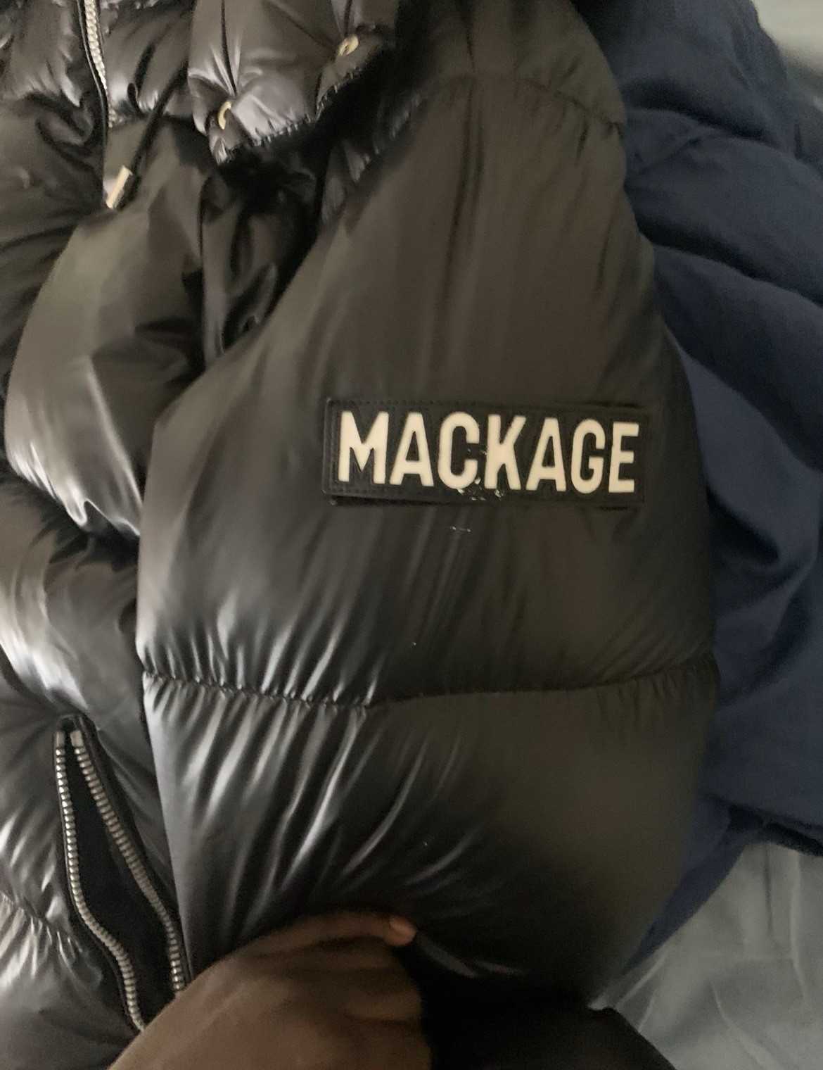 Mackage Men's Black Puffer Coat Size 40 For Sale or Trade