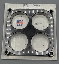 Wilson Manifolds 024710 Tapered Combo Carb Spacer 2.350 Bore 1 4500 New Wilson Manifolds 024710 Tapered Combo Carb Spacer 2.350 Bore 1 4500 New